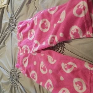 Pink minnie mouse fleece pants